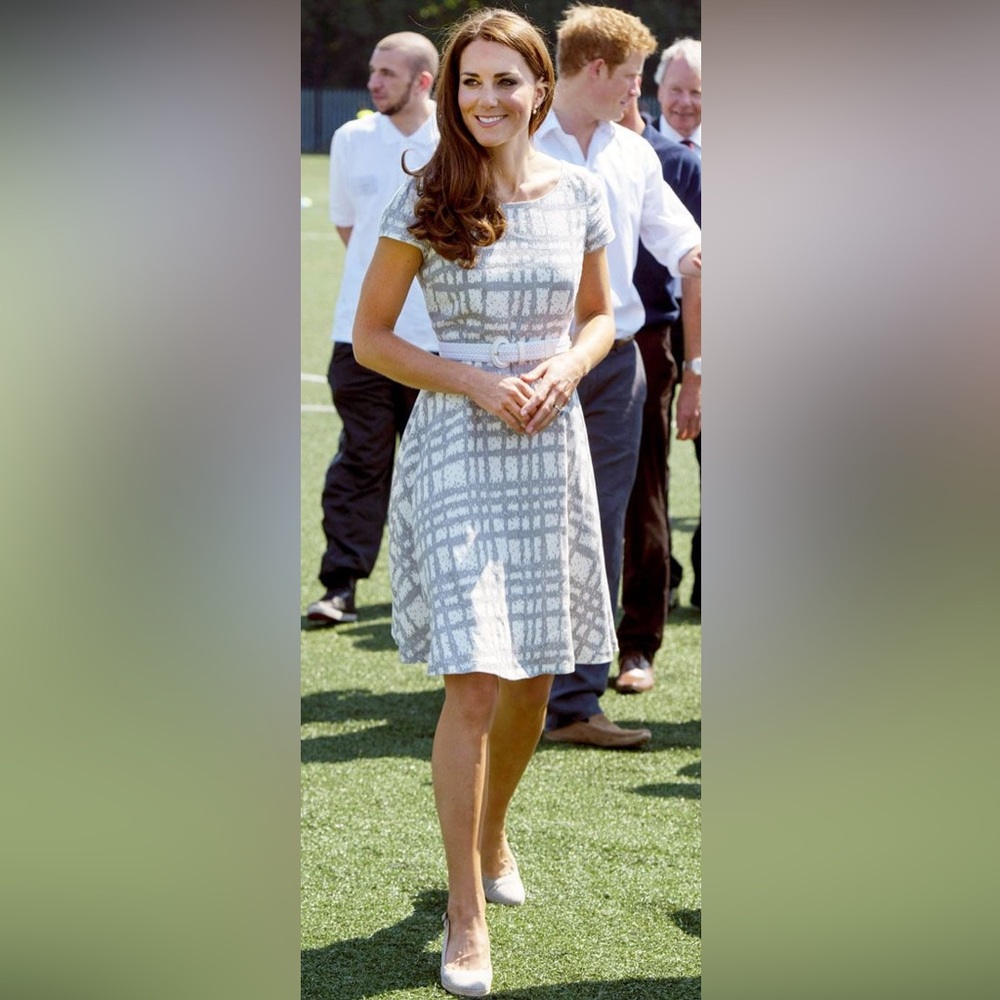 ASO Duchess of Cambridge princess of wales Hobbs Wessex dress UK12